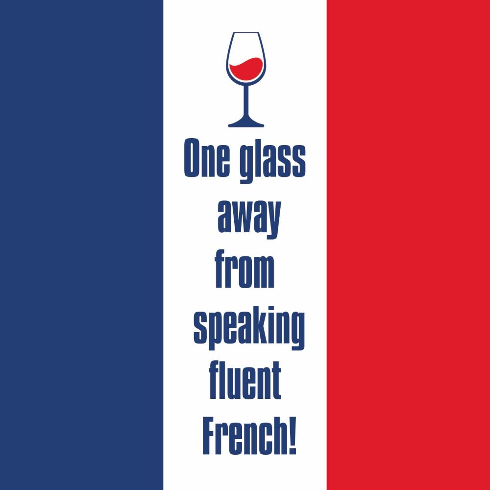 PPD Cocktailservetten 25x25 cm One Glass Away - 20 stuks