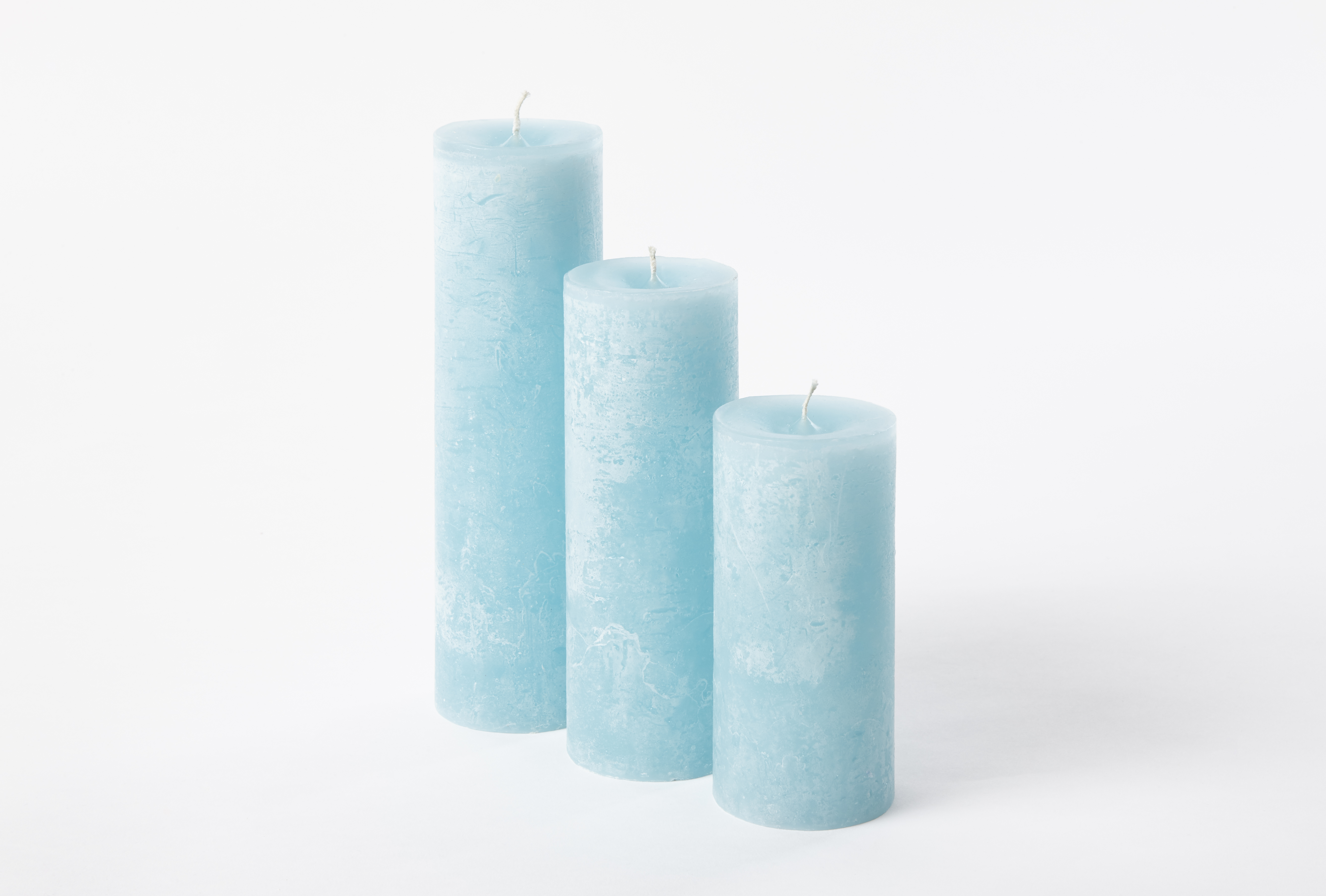 Dekocandle Cilinderkaars 5.7x25 cm Turquoise