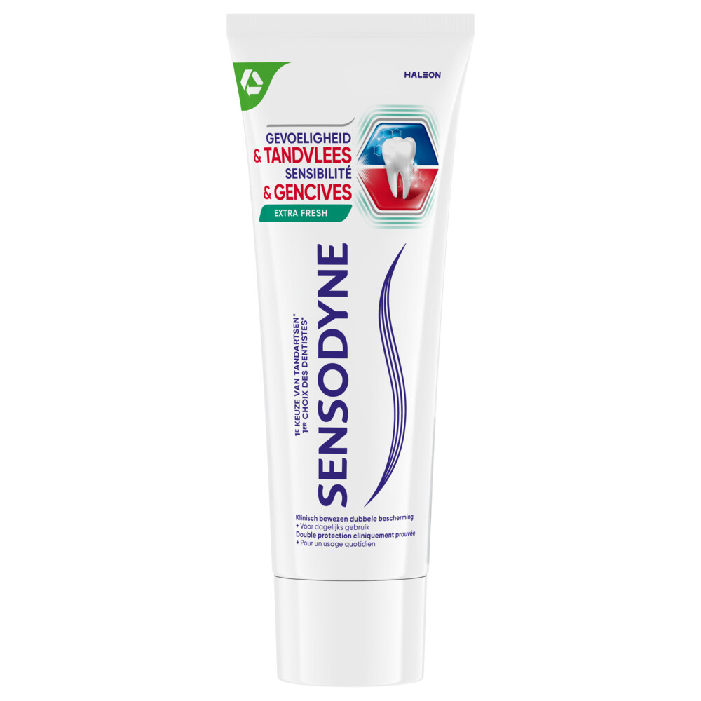 Sensodyne Tandpasta Gevoeligheid & Tandvlees Extra Fresh 75 ml