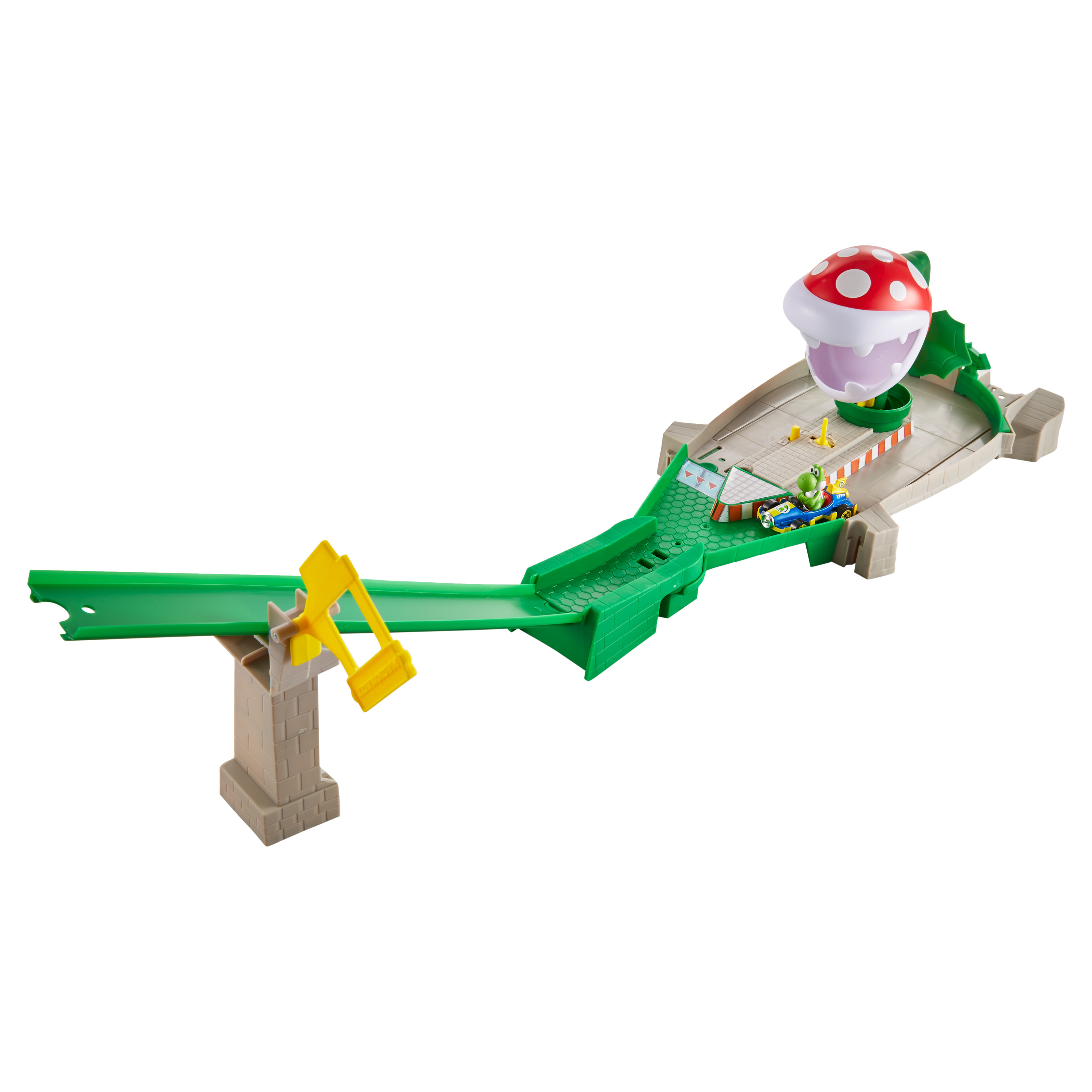 Hot Wheels Mario Kart Piranha Plant Baanset