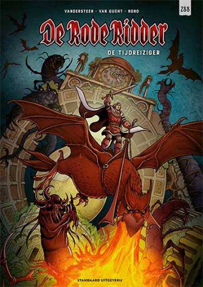 Stripverhaal De Rode Ridder 288 De Tijdreiziger