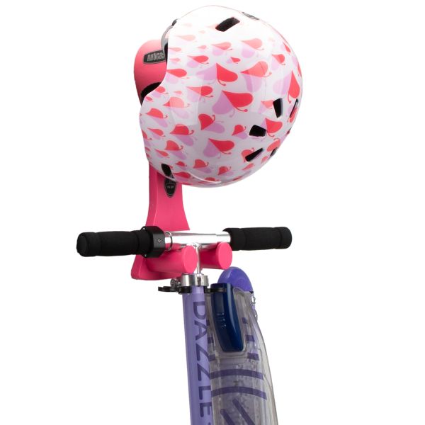 Nutcase Wall Mount kapstok Roze Voor Fietshelm en Step