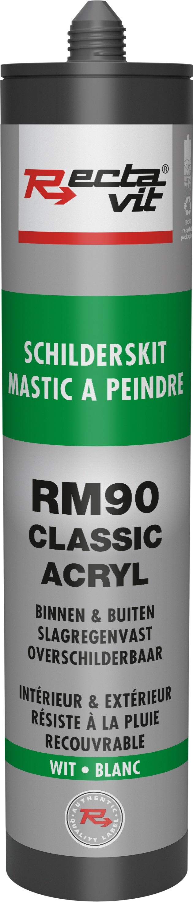 Rectavit Recta-Mastic 90 Schilderskit 310 ml Wit