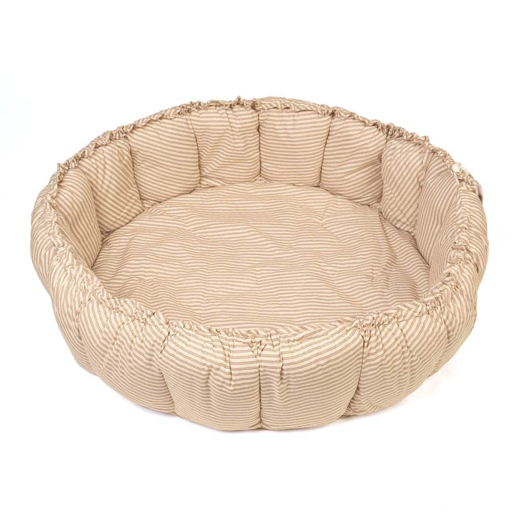 Play & Go Babymat Bloom Organic Stripes Brown 130 cm