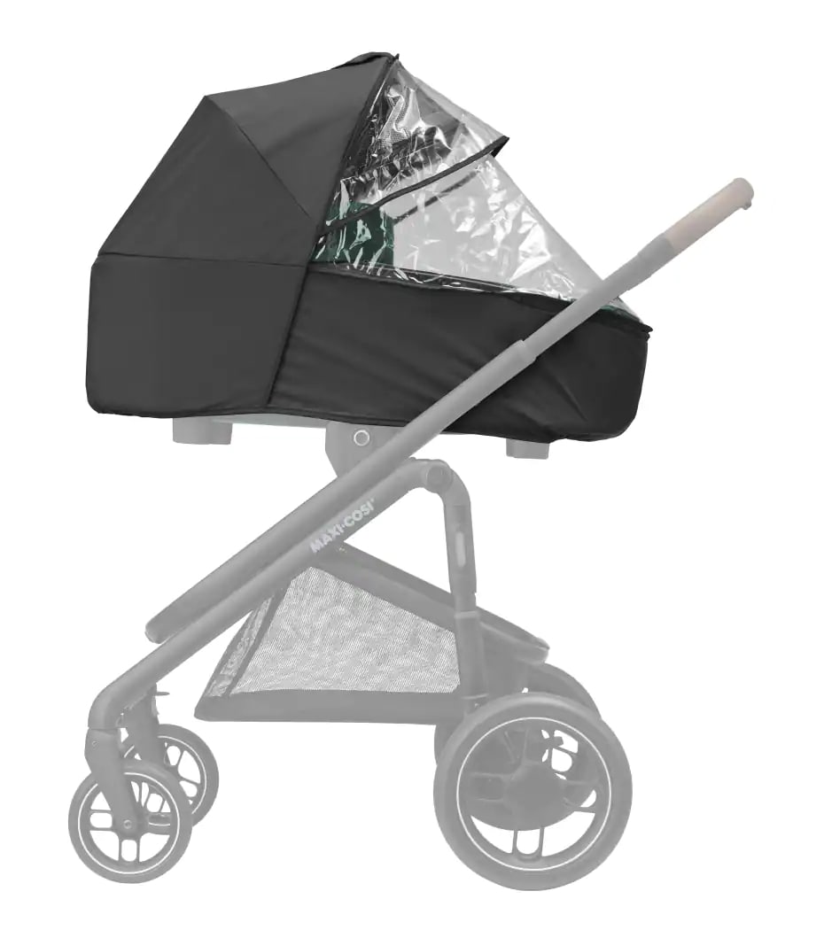 Maxi-Cosi Regenhoes Buggy-Reiswieg Comfort Black Transparant