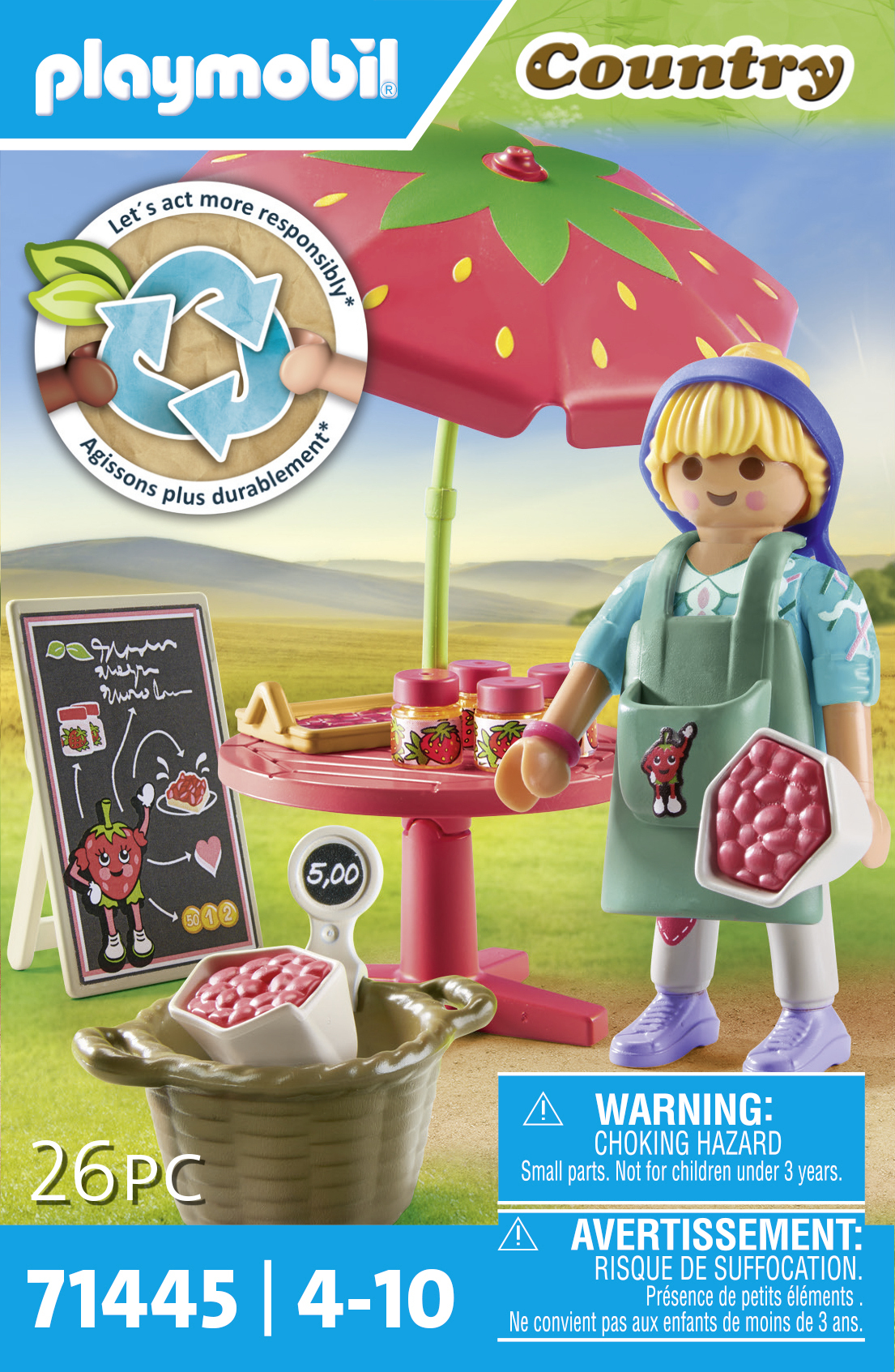 Playmobil Country 71445 Huisgemaakte jam verkoopstand