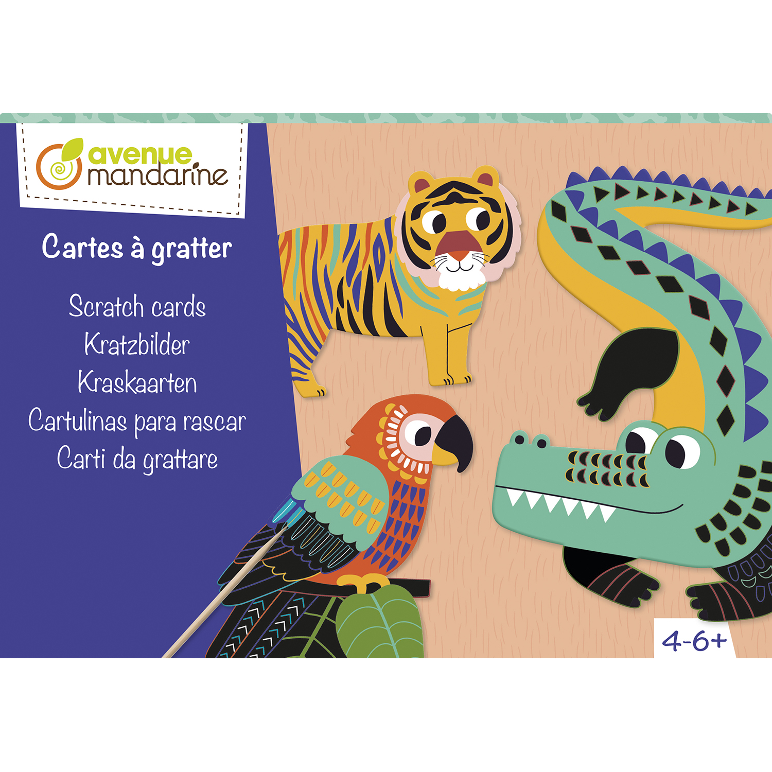 Avenue Mandarine Scratch Set 4-6 jaar