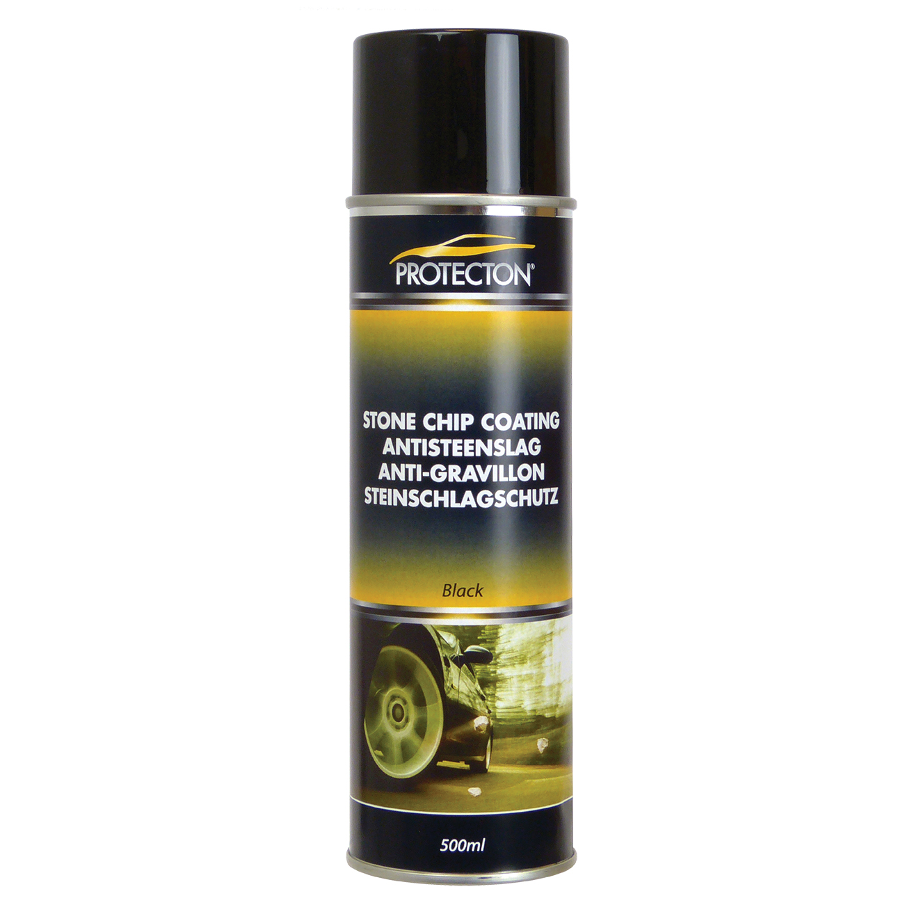 Protecton Anti Steenslag Zwart Spray 500 ml