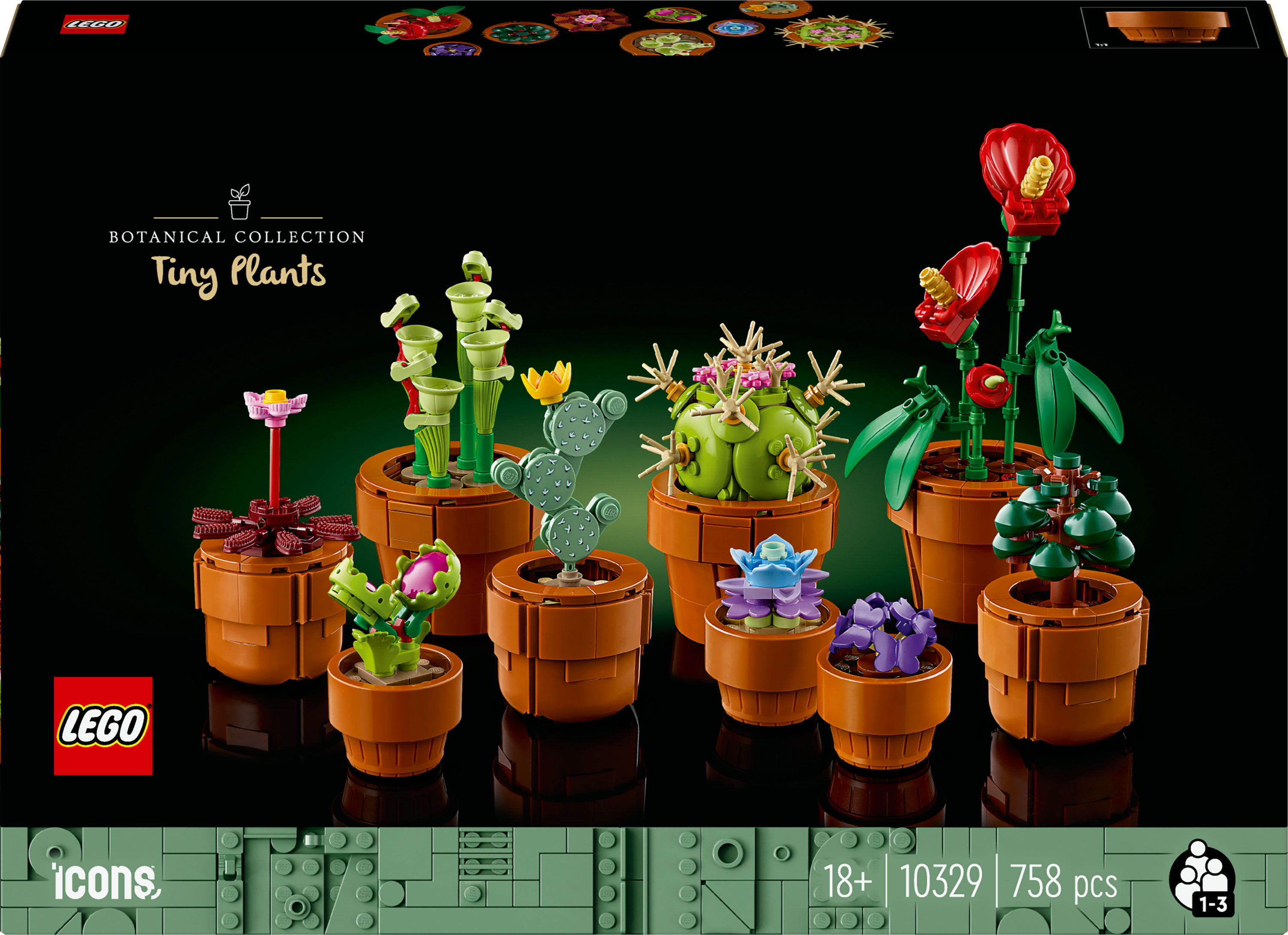 LEGO The Botanical Collection 10329 Miniplantjes