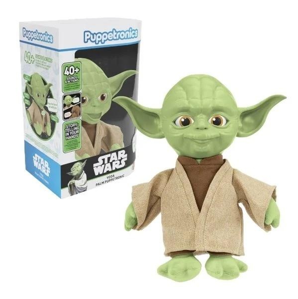 Star Wars Yoda Palm Puppetronic met 40 Geluiden en Acties