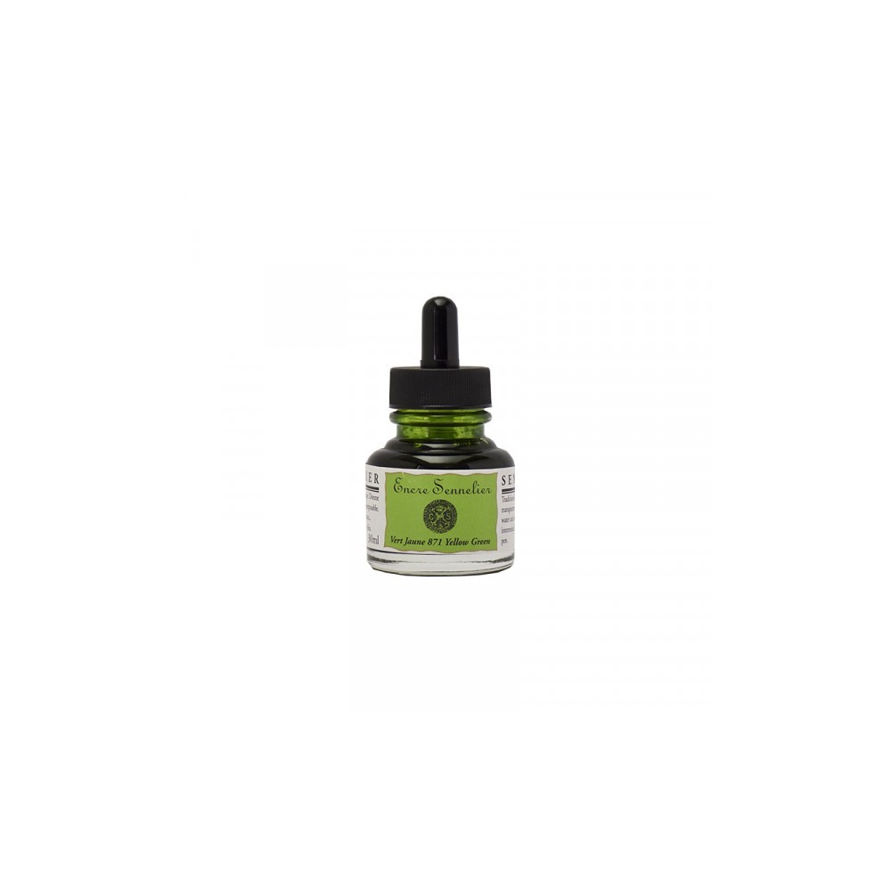 Sennelier Inkt Licht Geel Groen 30 ml