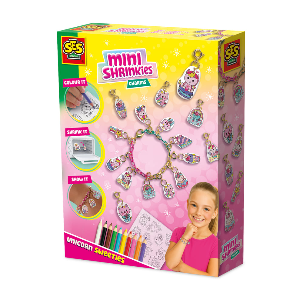 SES Mini Shrinkies Charms Eenhoorn Sweeties