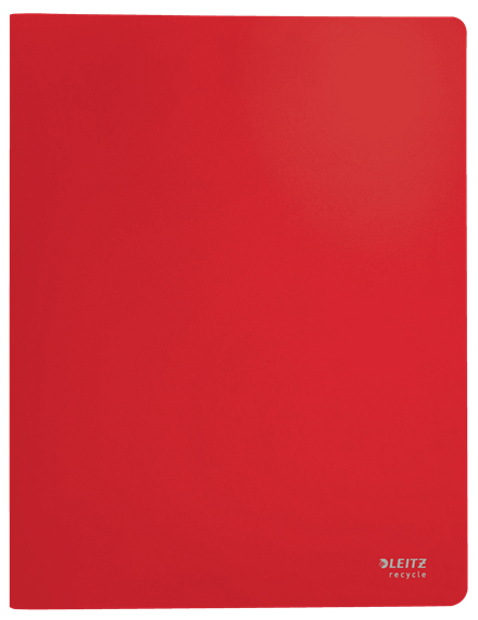 Leitz Showalbum Recycle A4 Rood PP  20 Hoezen
