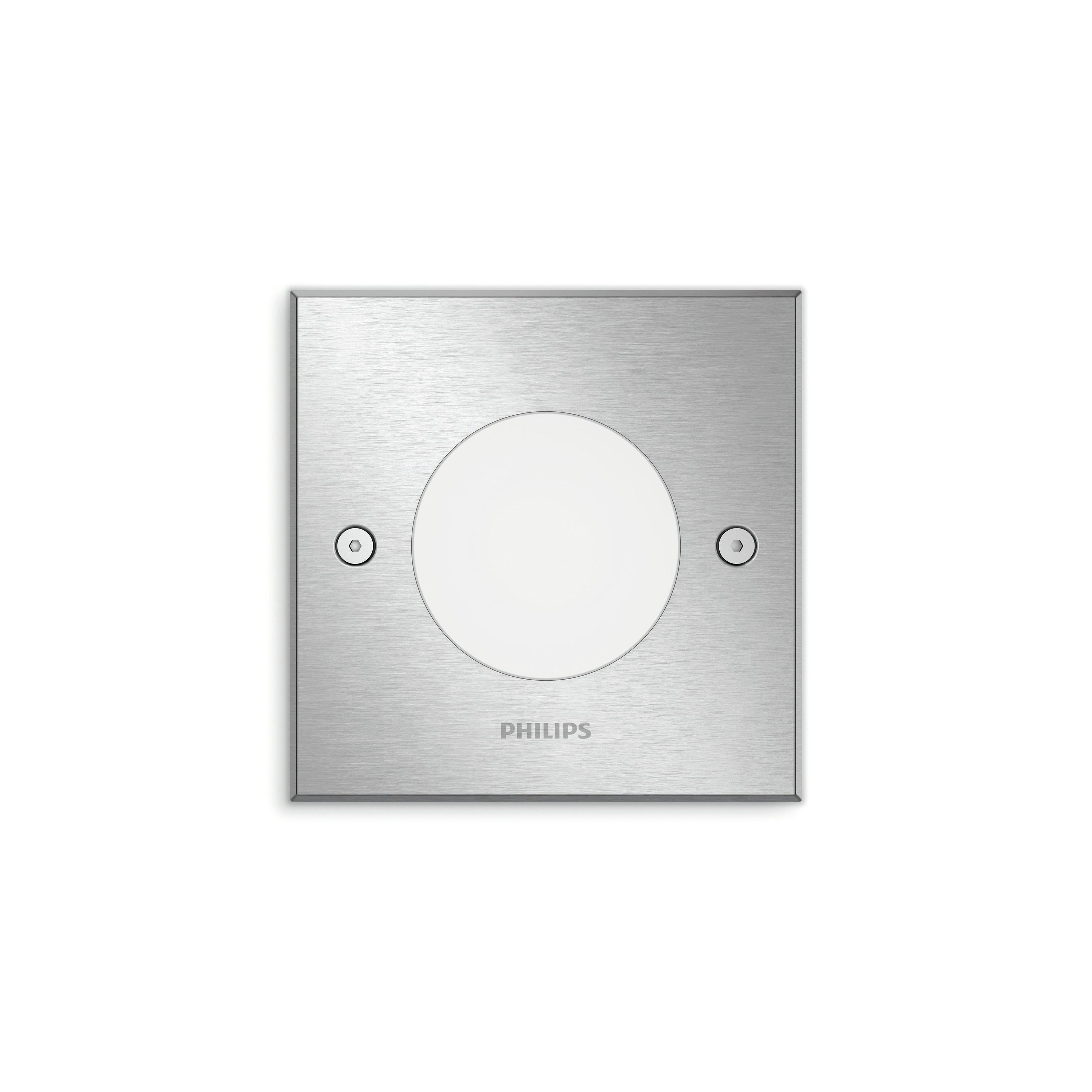 Philips Grondspot Crust Inox Verzonken Geintegreerd 3W IP67 IP44 Outdoor