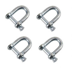 Work-it D-haken 9x35(49)x51 mm 200 kg - 4 stuks