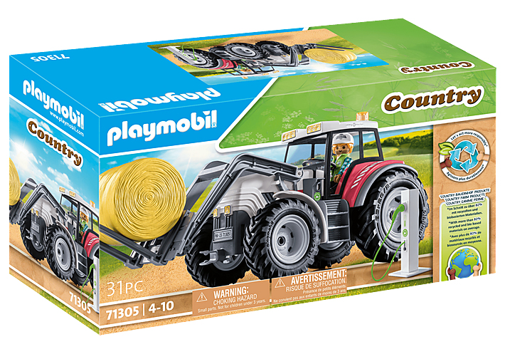 Playmobil 71305 Country Grote E-Tractor met toebehoren