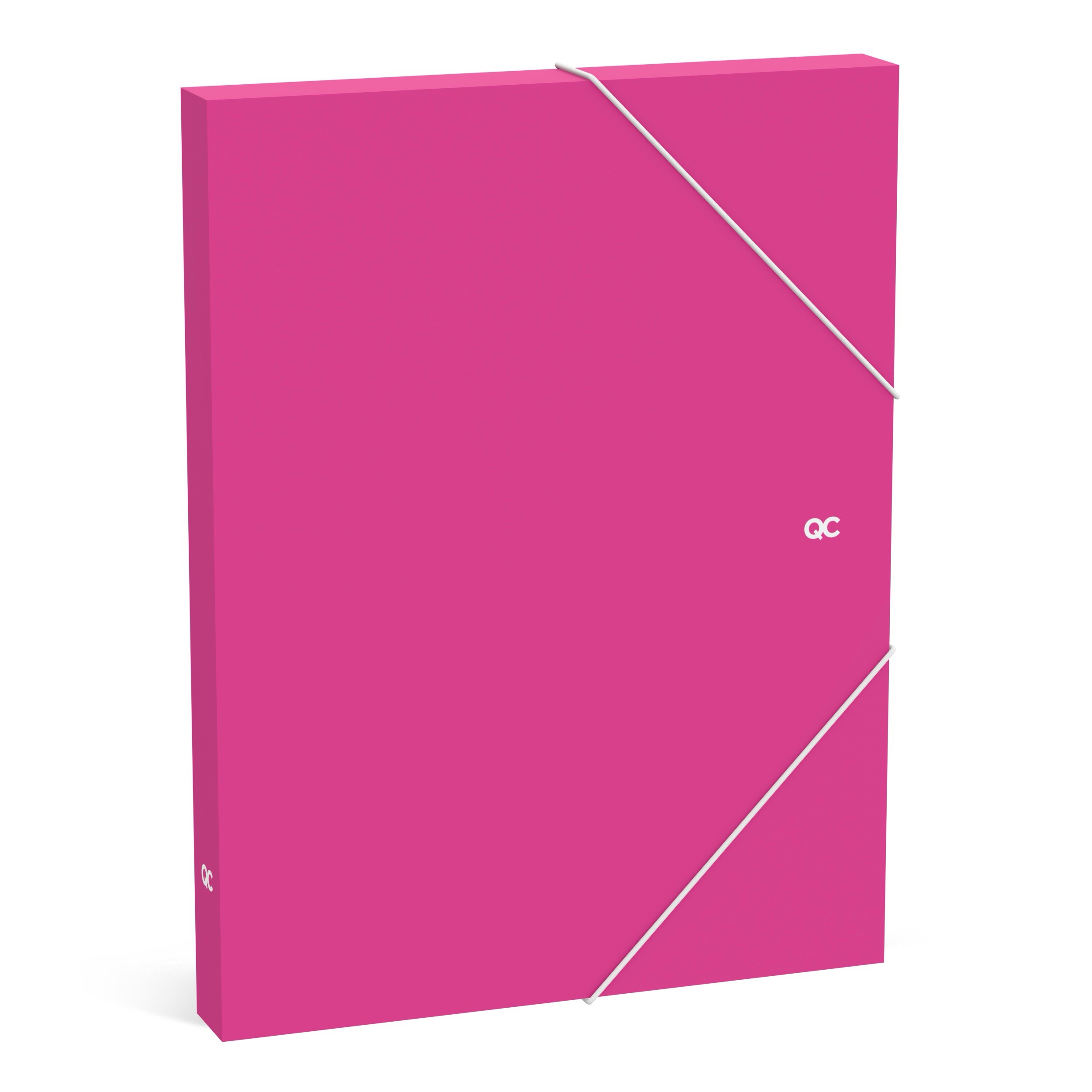 Quattro Colori Colour Elastobox A4 PP Fuchsia