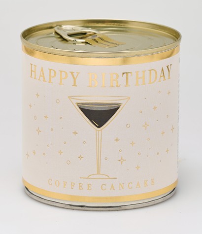 Cancake Happy Birthday - Coffee