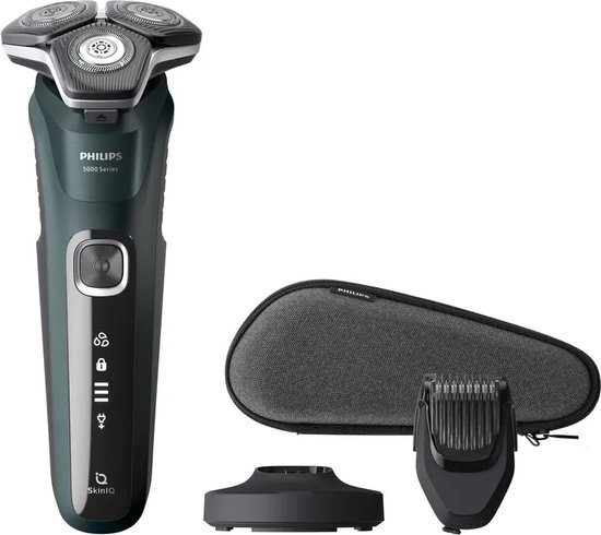 Philips Shaver S5884/38, Nat en Droog SkinIQ-technologie, 360 D