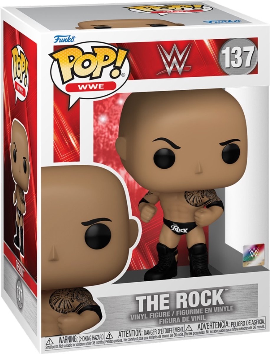 Funko Pop! WWE - The Rock (Final) 137 Funko Pop! WWE - The Rock (Final) 137
