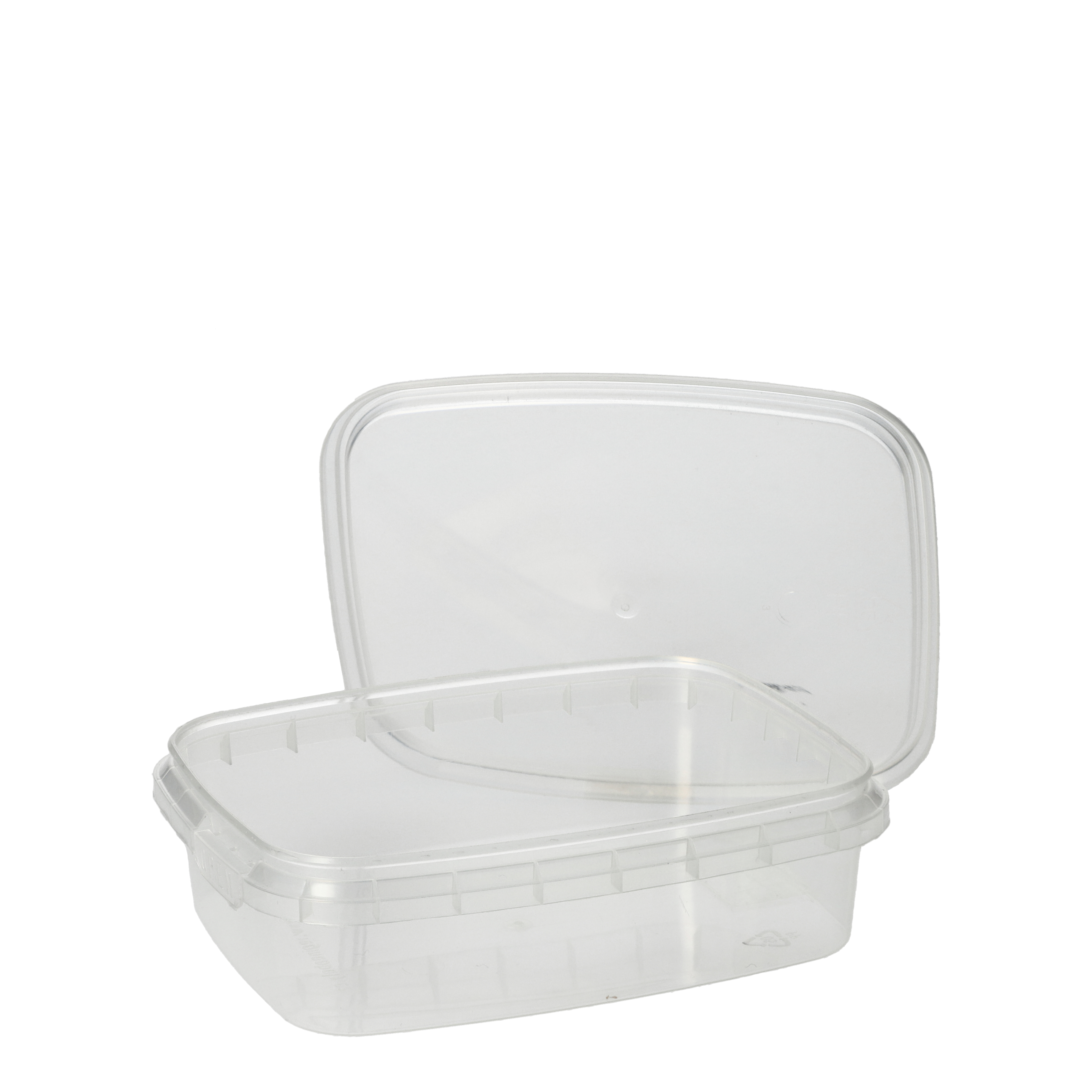 PapStar Delicatessen Cup 150ml met Deksel set 50 stuks - 8.6x3x11 cm - PP - Verpakkingsbeker