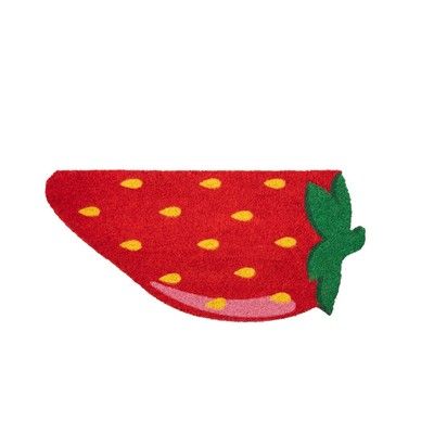 Fisura Deurmat Strawberry 70x40 cm