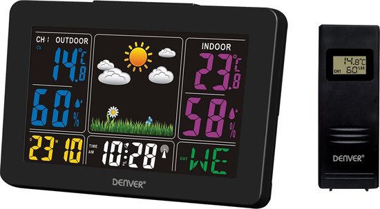 Denver WS-540 Weerstation Zwart