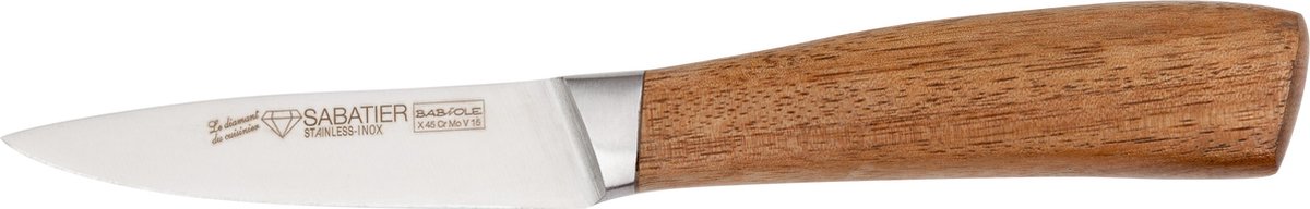 Diamant Sabatier Officemes Babiole 9cm - RVS/Acaciahout