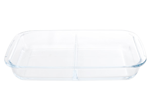 500 Graden Ovenschaal Grill&Drop 34.5x21x5.1 cm - 2-vaks