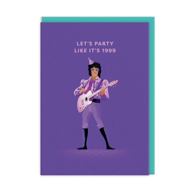 Enfant Terrible Wenskaart Icons - Prince