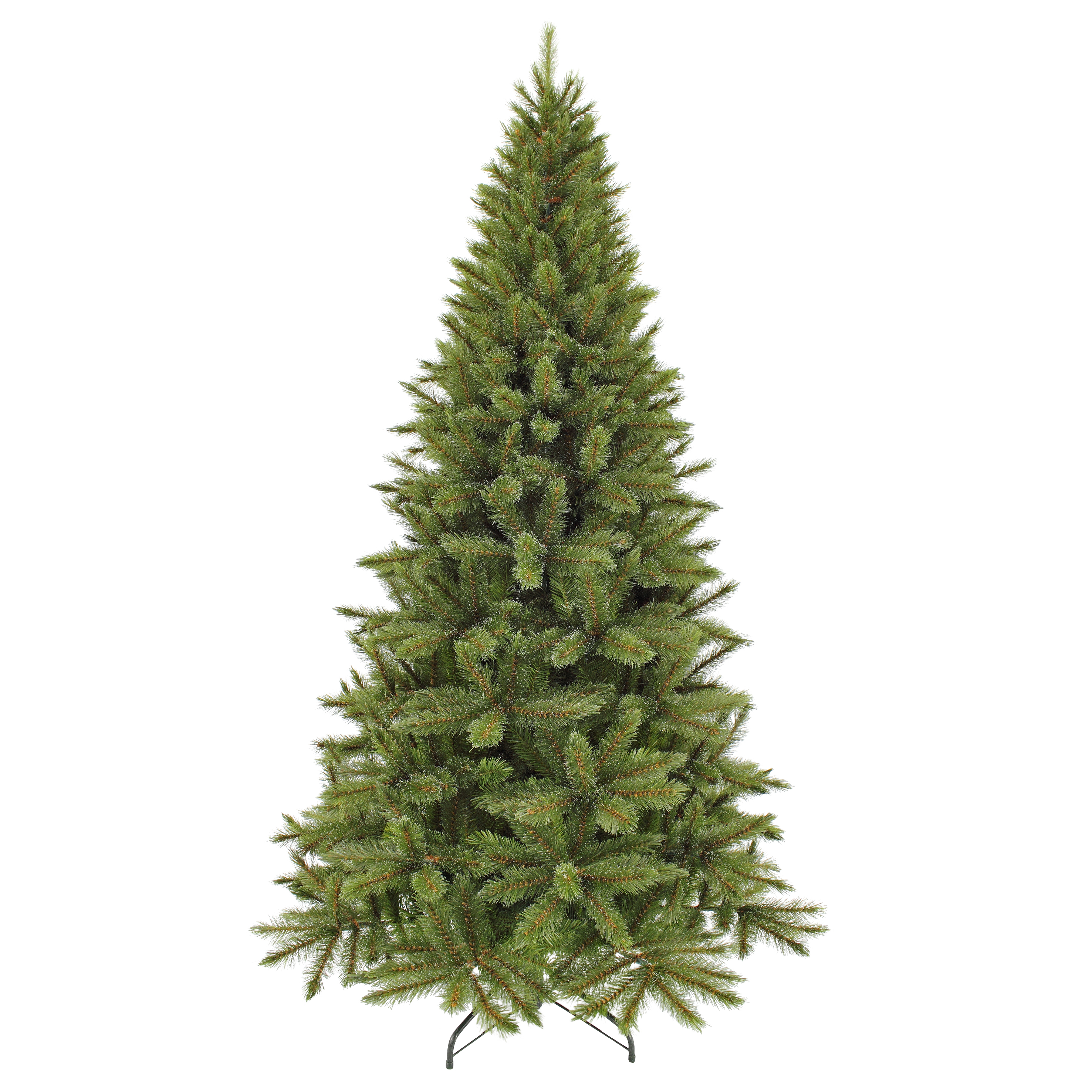 Kerstboom Forest Frosted Slim Green 260x140 cm - 1470 Tips - PE/PVC