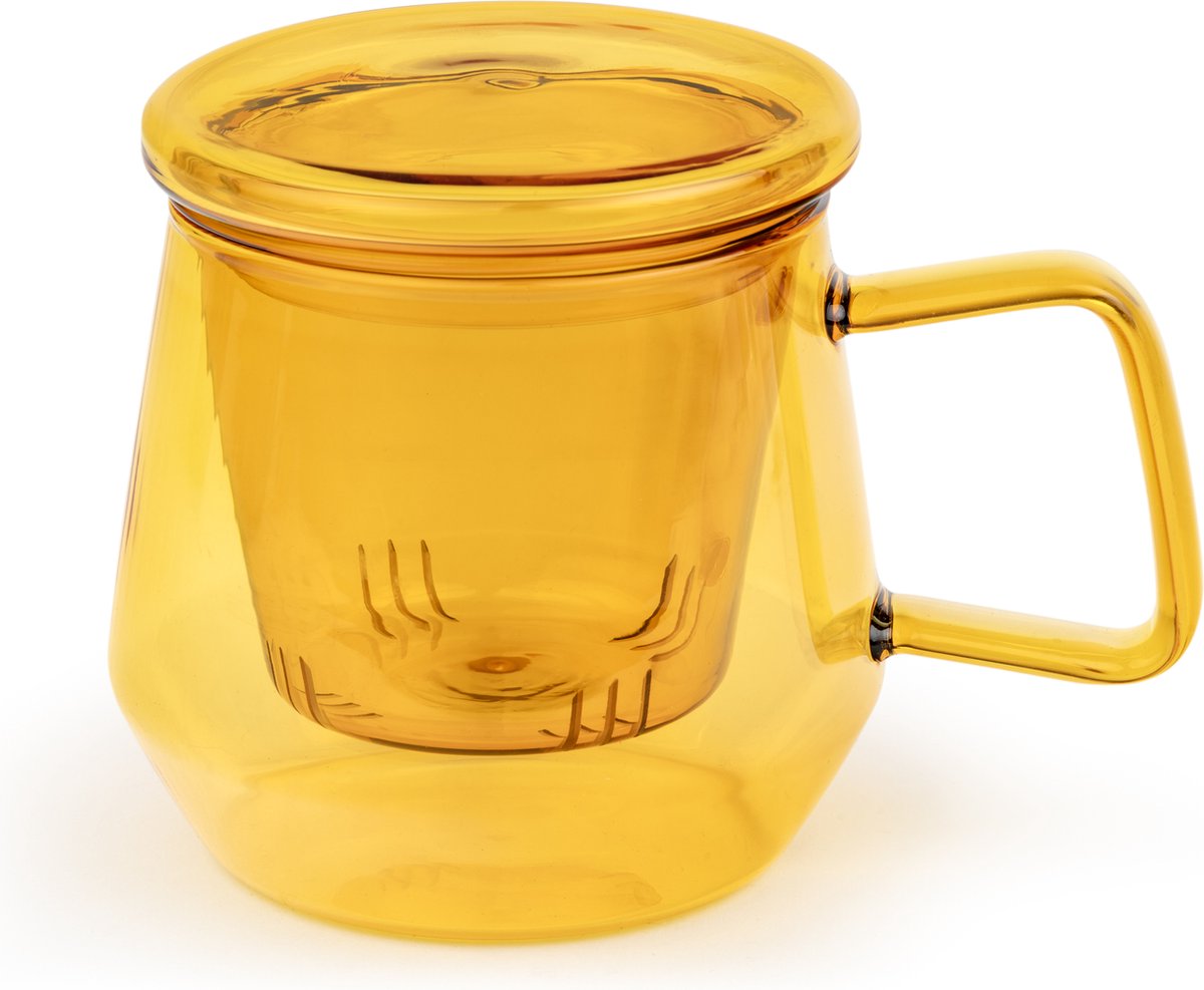 Bredemeijer Theeglas Tea For One Livorno Amber 350ml