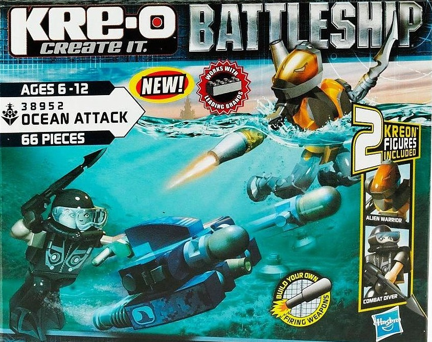 KREO BATTLESHIP OCEAN ATTACK 66 STUKS