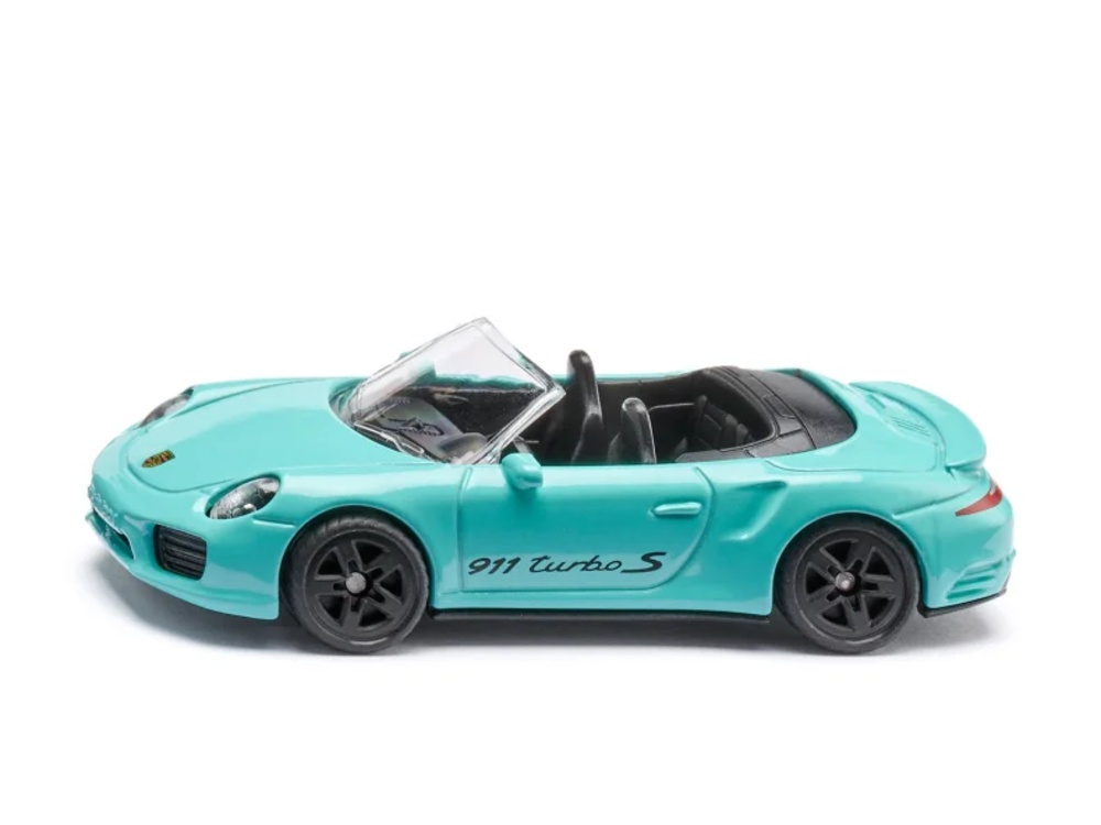 Siku 1117 Porsche 911 Turbo S Cabriolet  ** Klein schaalmodel op blister