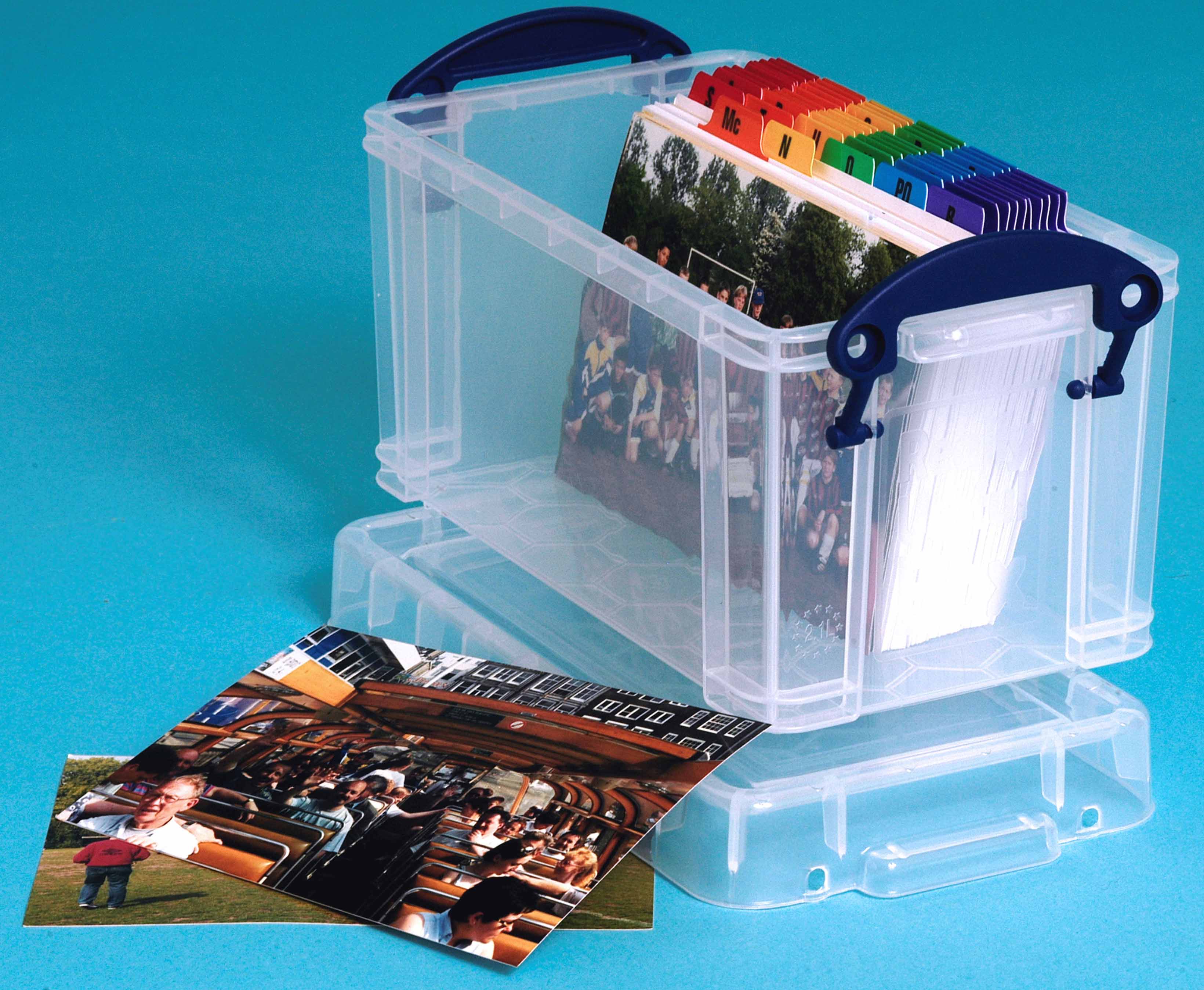 Really Useful Boxes Opbergbox 2.1l - Transparant - 24x13x12.5 cm