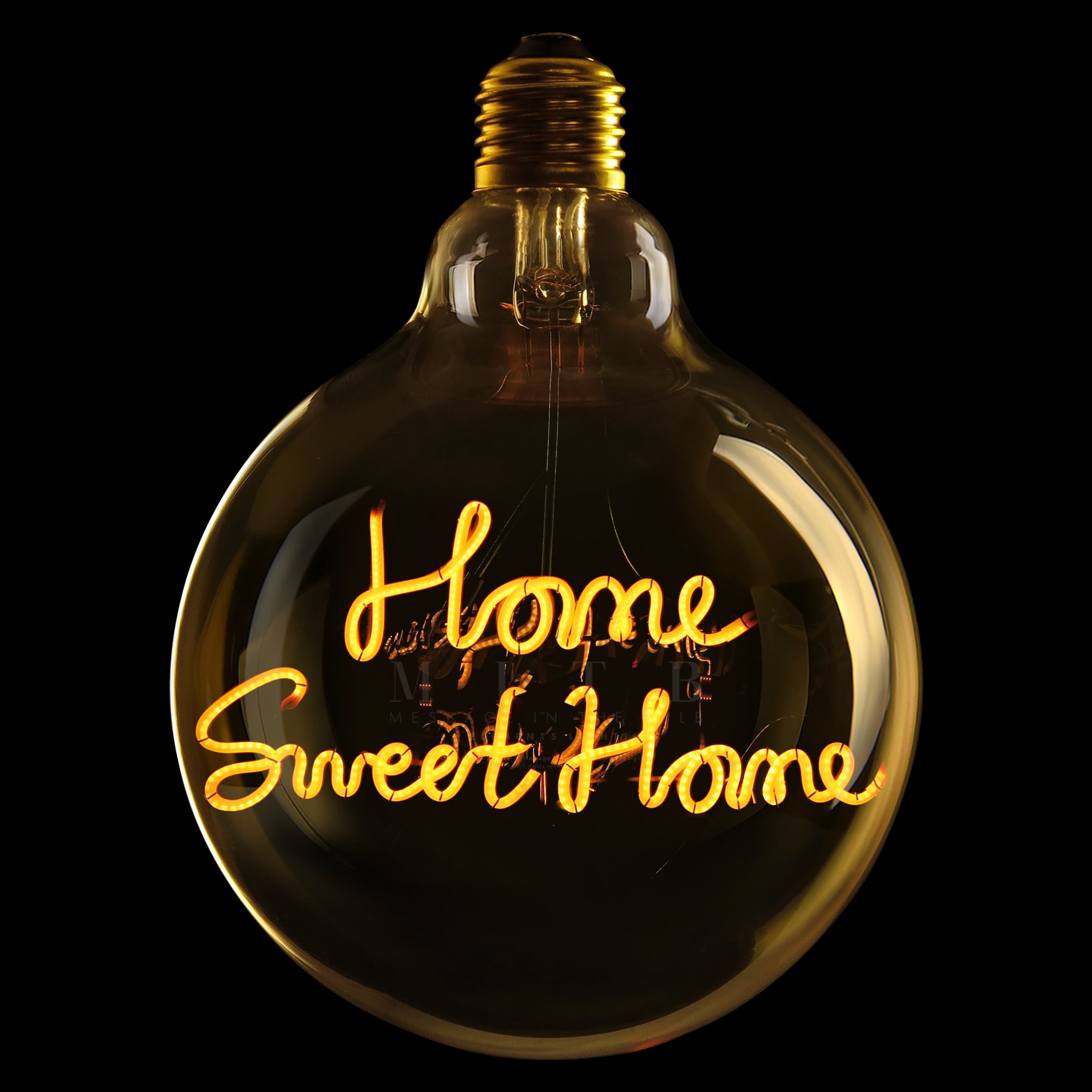 MITB Gloeilamp Home Sweet Home G125 - E27 - 2W - Hangend