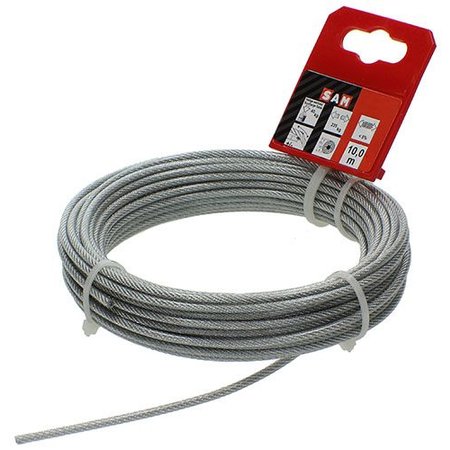 Mack Staalkabel PVC Ontmanteld 2-3 mm - 10 m