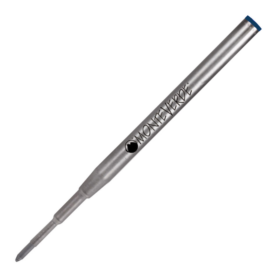 Monteverde Balpenvulling voor Montblanc M Zwart-Blauw 2 stuks