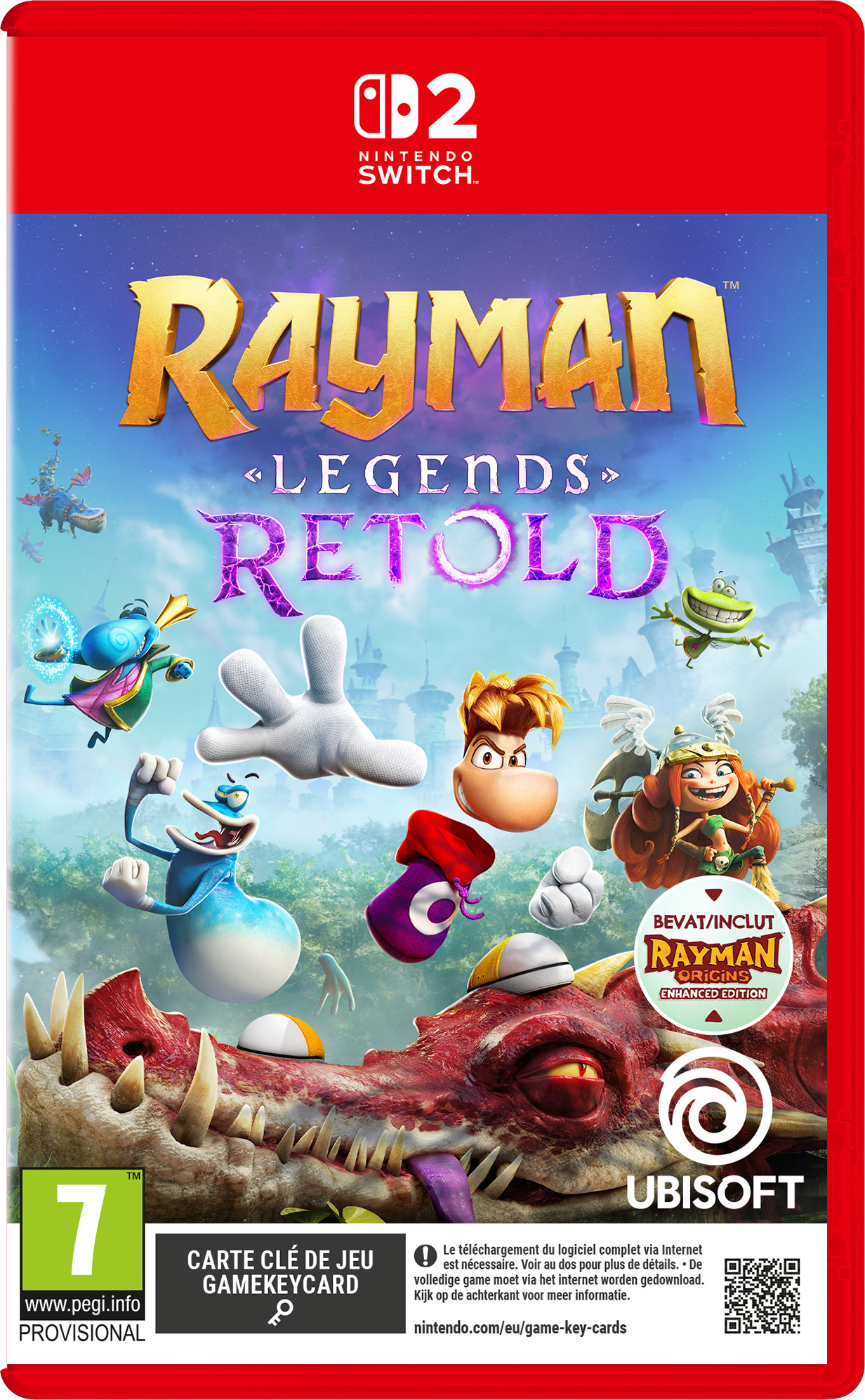Nintendo Switch 2 Rayman Legends Retold