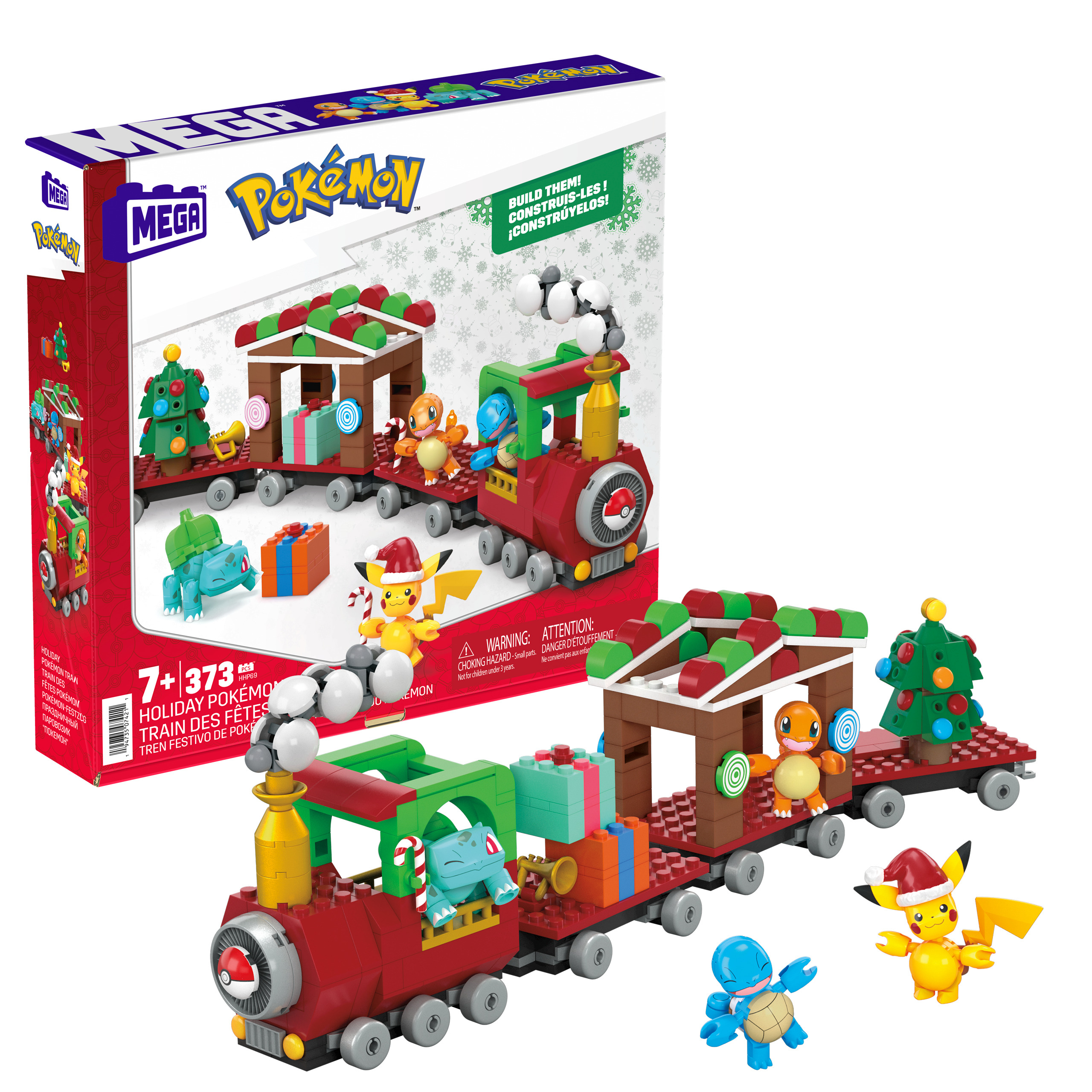 Mega Construx Pokemon Holiday Train