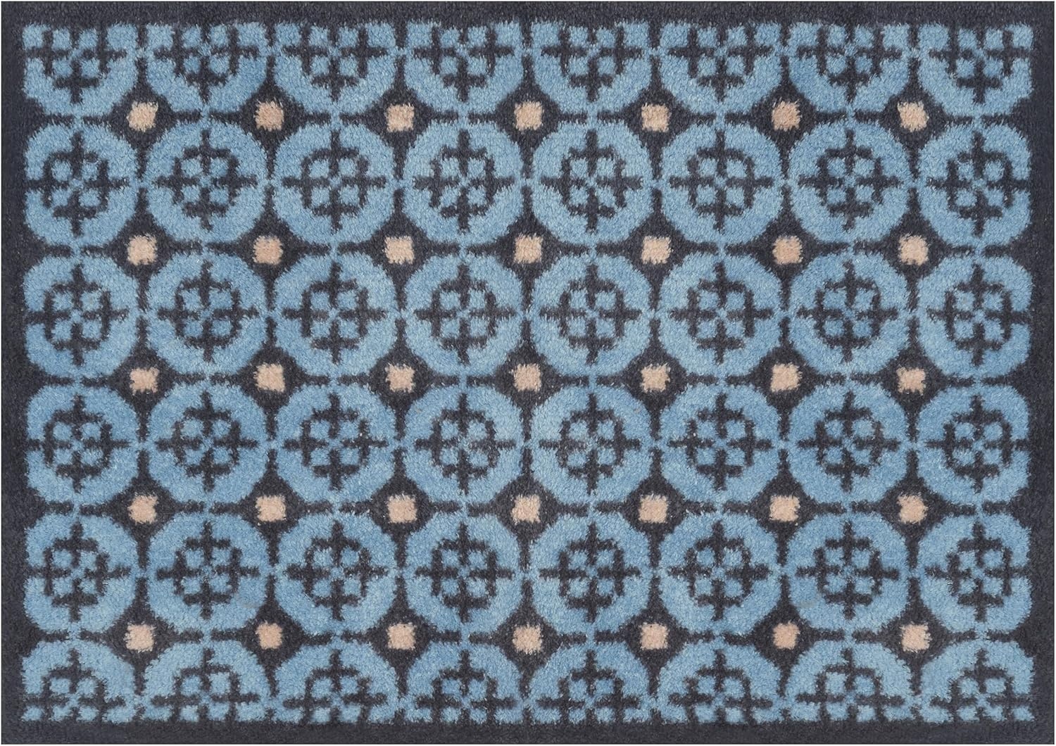 Turtle Mat Design Tapijt 60x85 cm Parterre Blauw