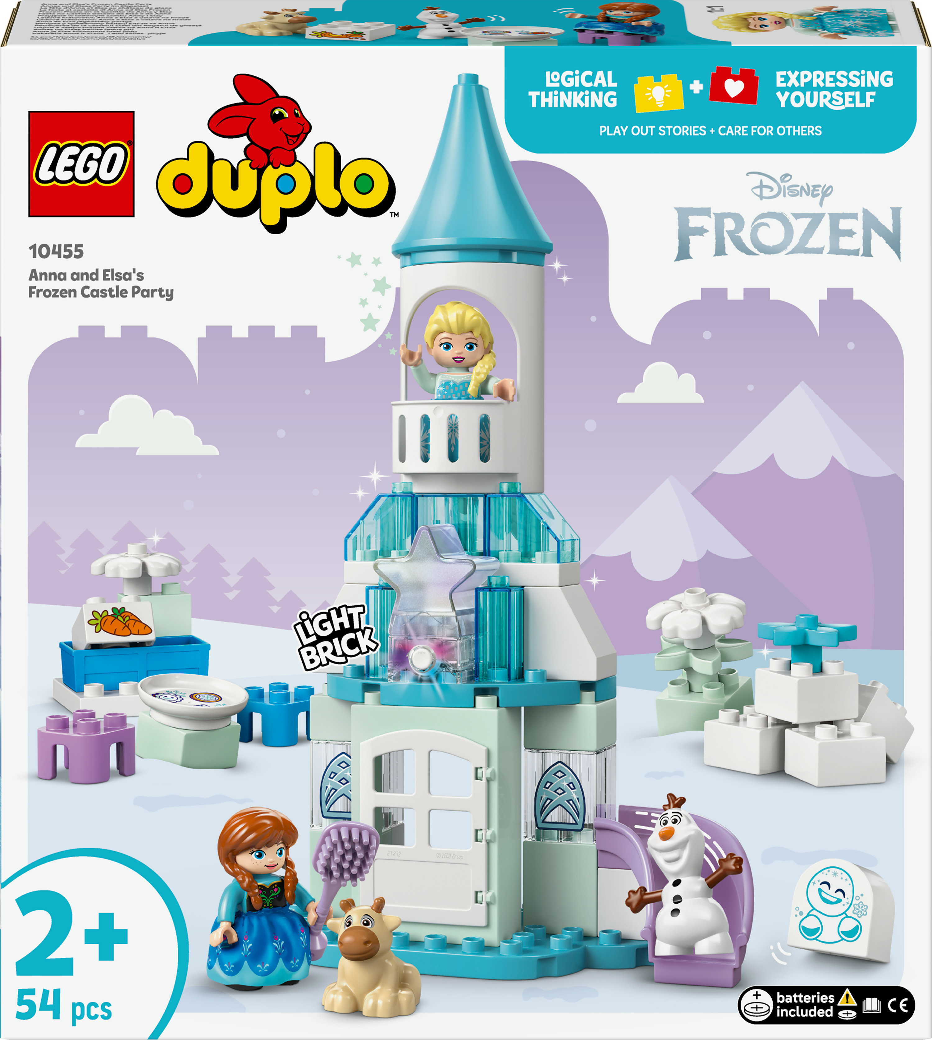 Lego Duplo Disney 10455 Anna en Elsa's Frozen Kasteelfeest Lego Duplo Disney 10455 Anna en Elsa's Frozen Kasteelfeest