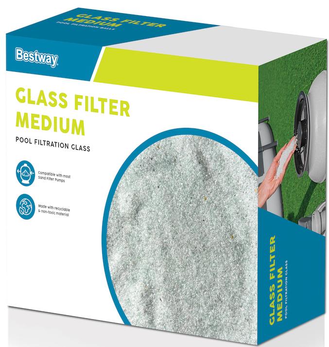 Bestway Filterglass Medium voor in Zandfilters 9 kg