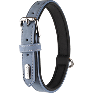 Flamingo Hondenhalsband Delu Blauw 38/48 cm - 25 mm