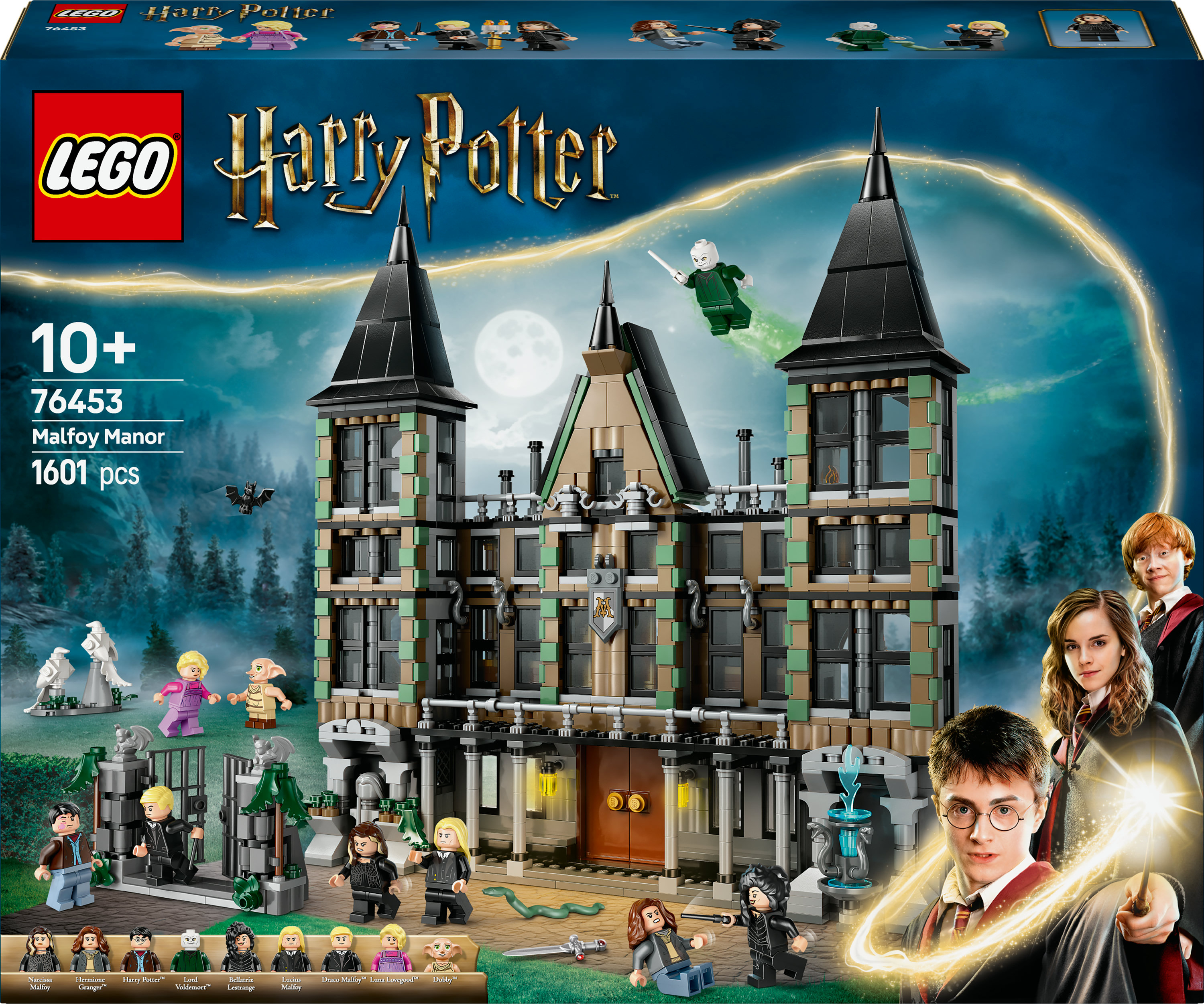 Maak je eigen LEGO Harry Potter toverstaf LEGO Harry Potter 76453 Villa Malfidus