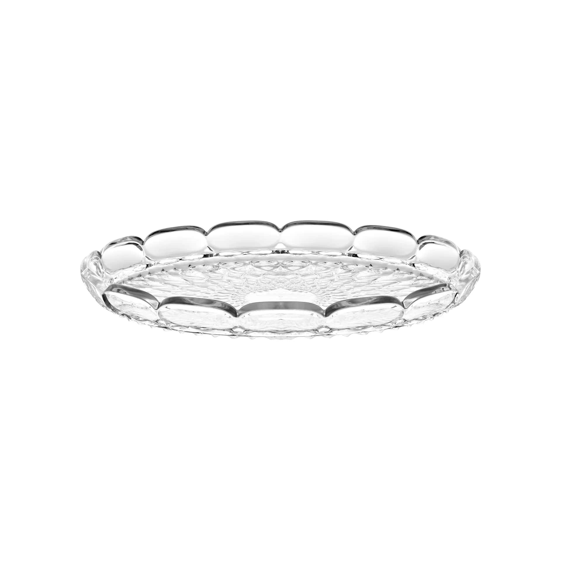 Guzzini Serveerbord Vanity Aria 36x4.4 cm - Bio-based SAN - Transparant