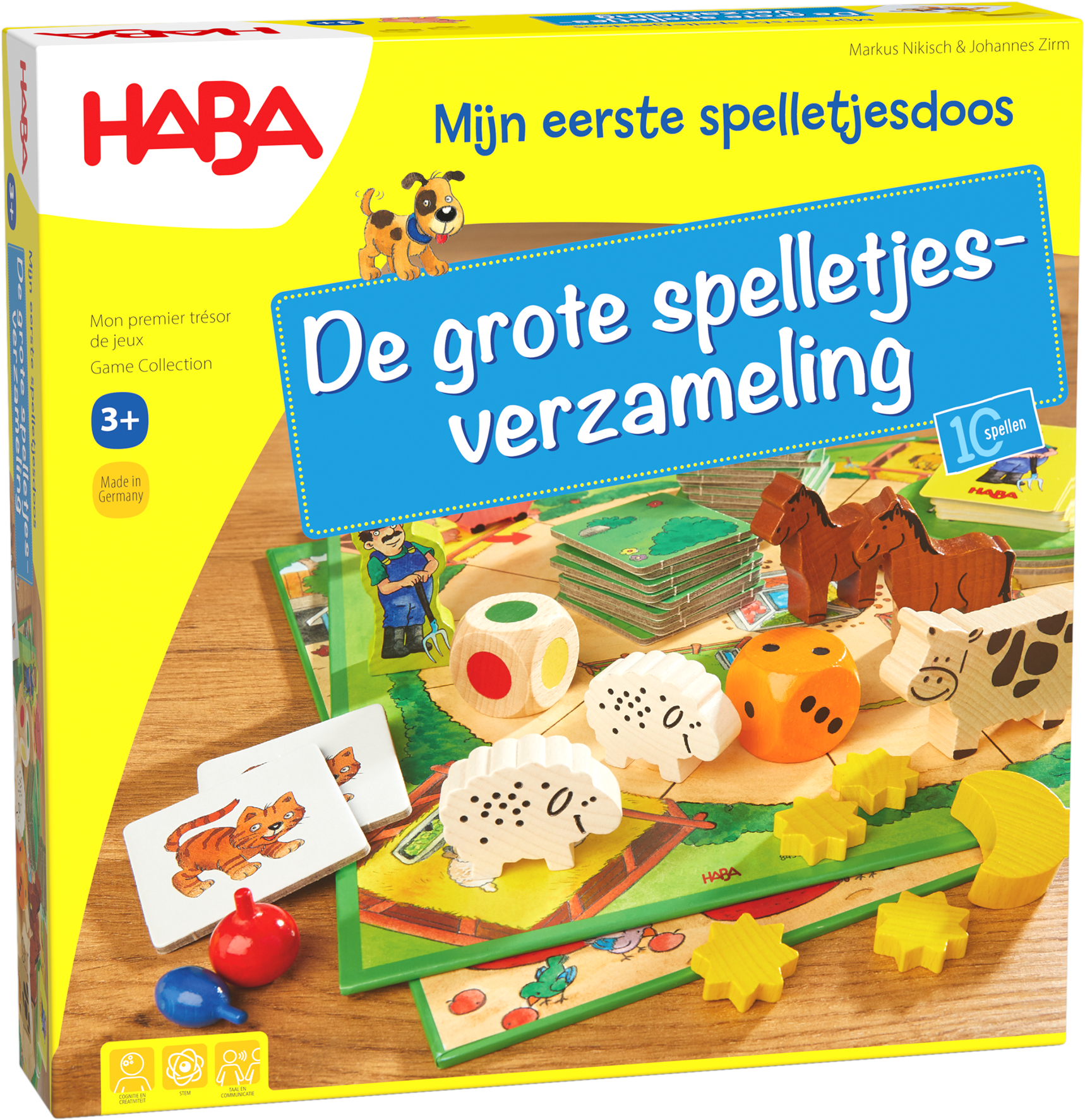 Haba  Spel - Mijn eerste spelletjesdoos - De grote spelletjesverzameling van HABA