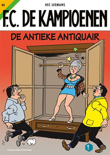 Stripverhaal FC De Kampioenen 044 de Antieke Antiquair