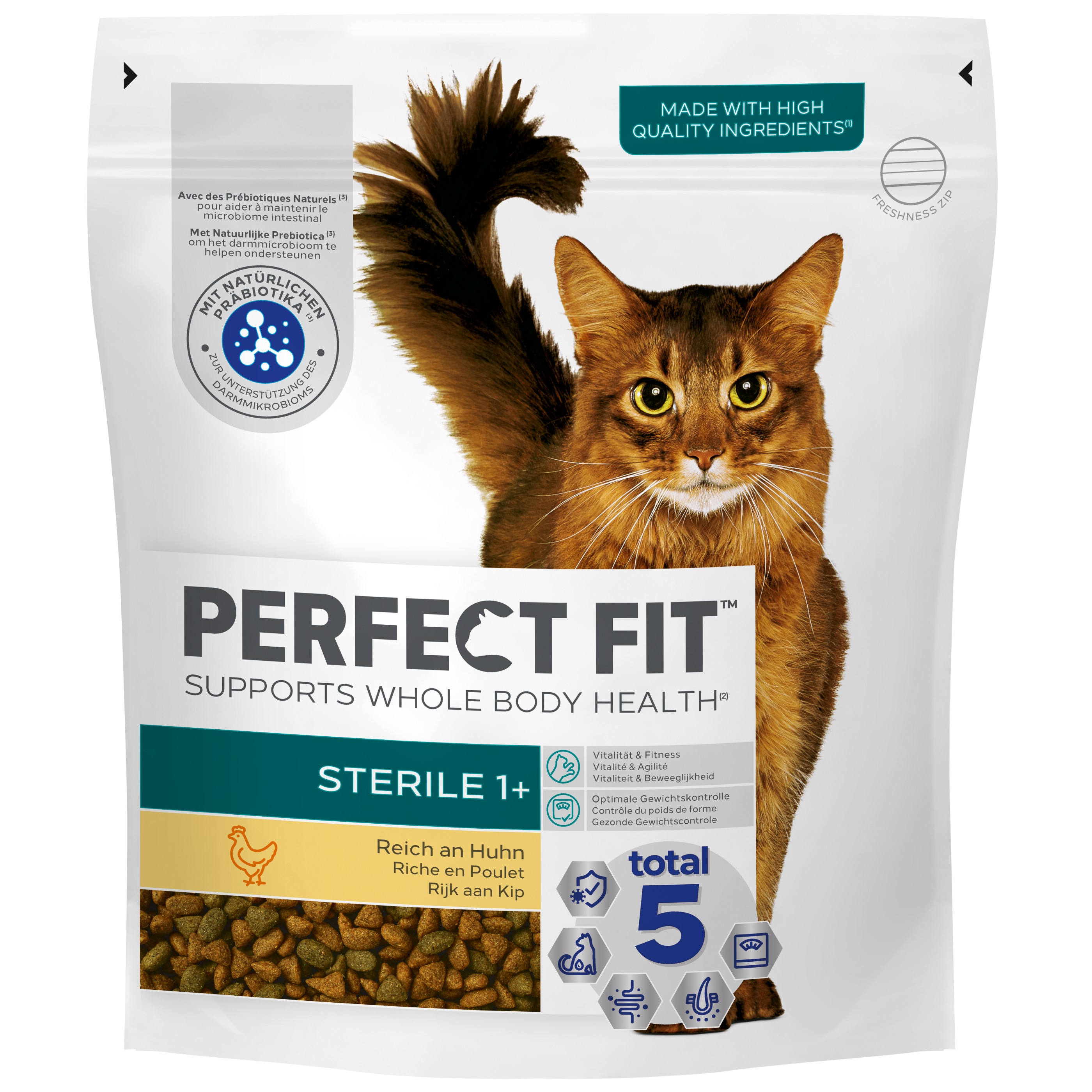 Perfect Fit Premium Kattenvoeding Steriel Kip 750 g