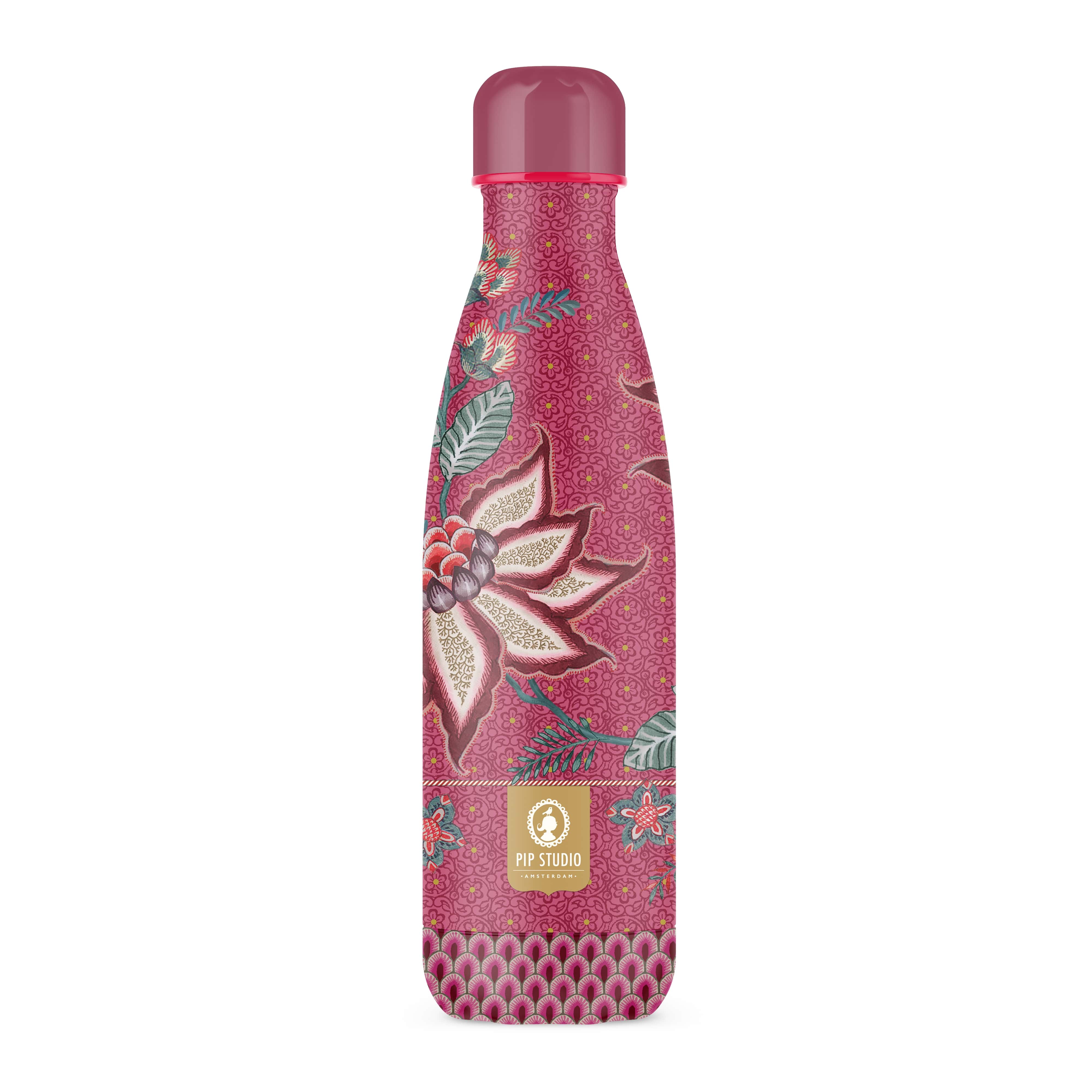 IZY Isoleerfles Pip Studio Flower Festival 500ml - 7x27 cm